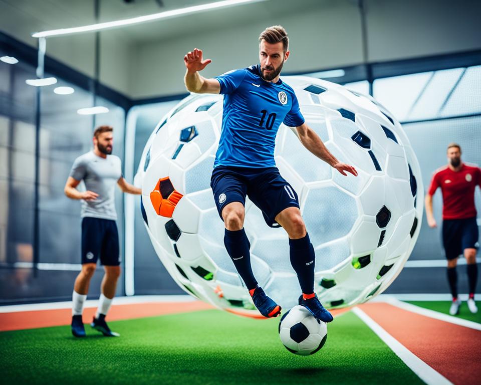 indoor air soccer ball