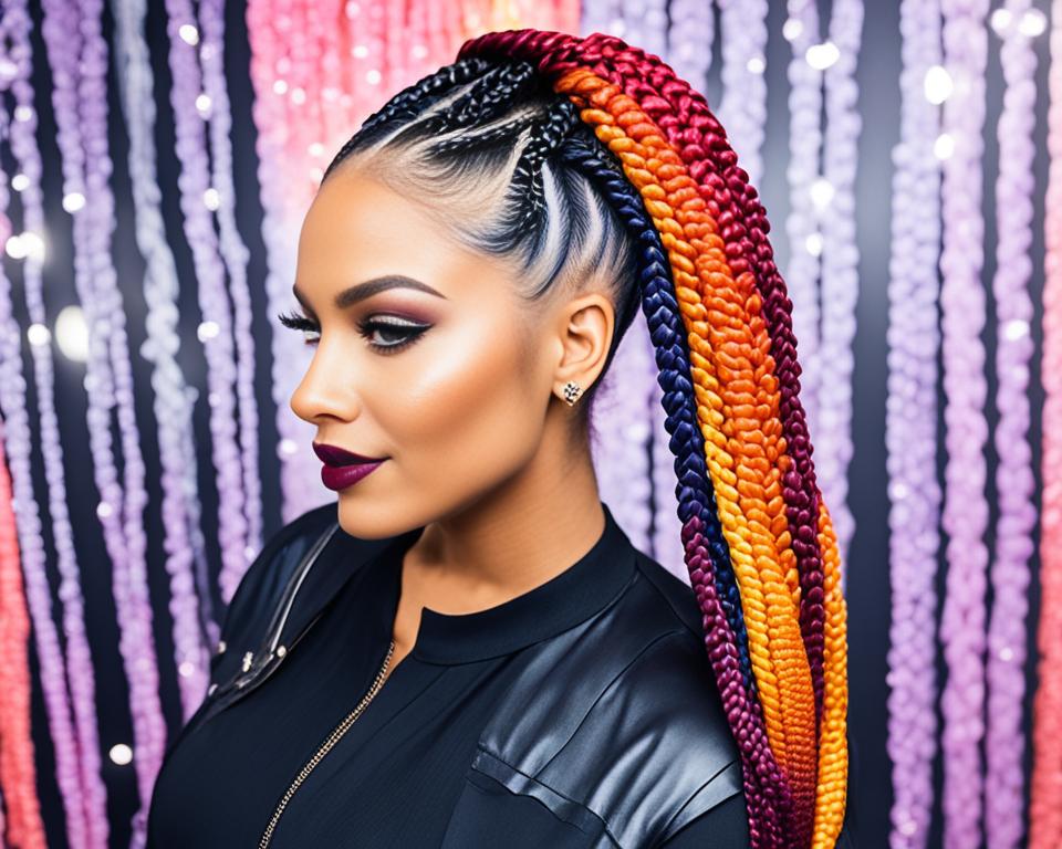 jumbo braids with extensions