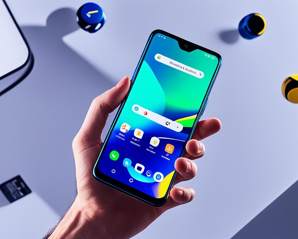 realme gaming phone ergonomic design